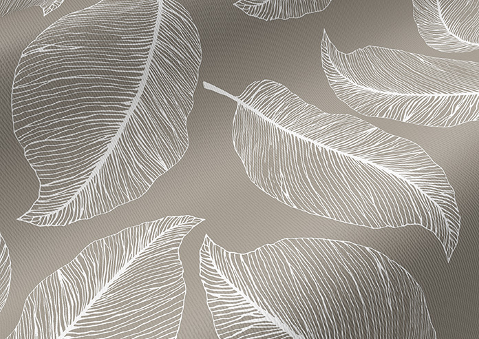Banana Leaf, Mink Brown - Twist&Fit Roller Blind - Image 4